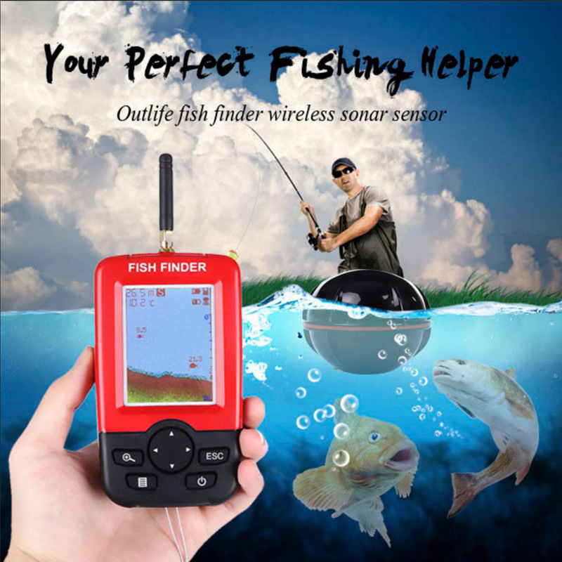 Display Portable fish finder e - Fishing Boat Depth Finder 评论和价格