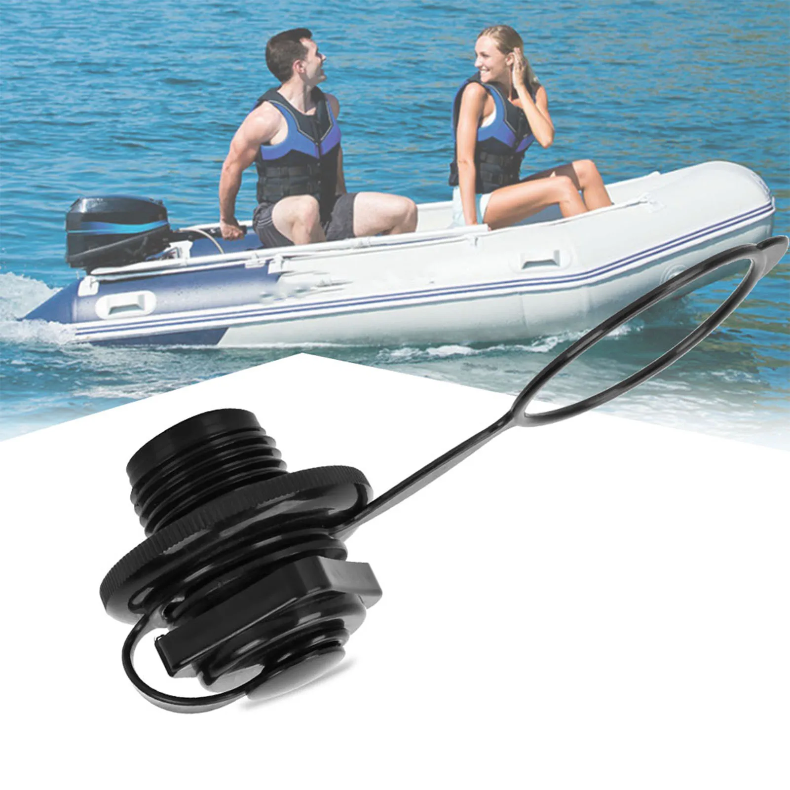 23.9mm Black Plastic Inflatabl - Fishing Boat Trailer 评论和价格