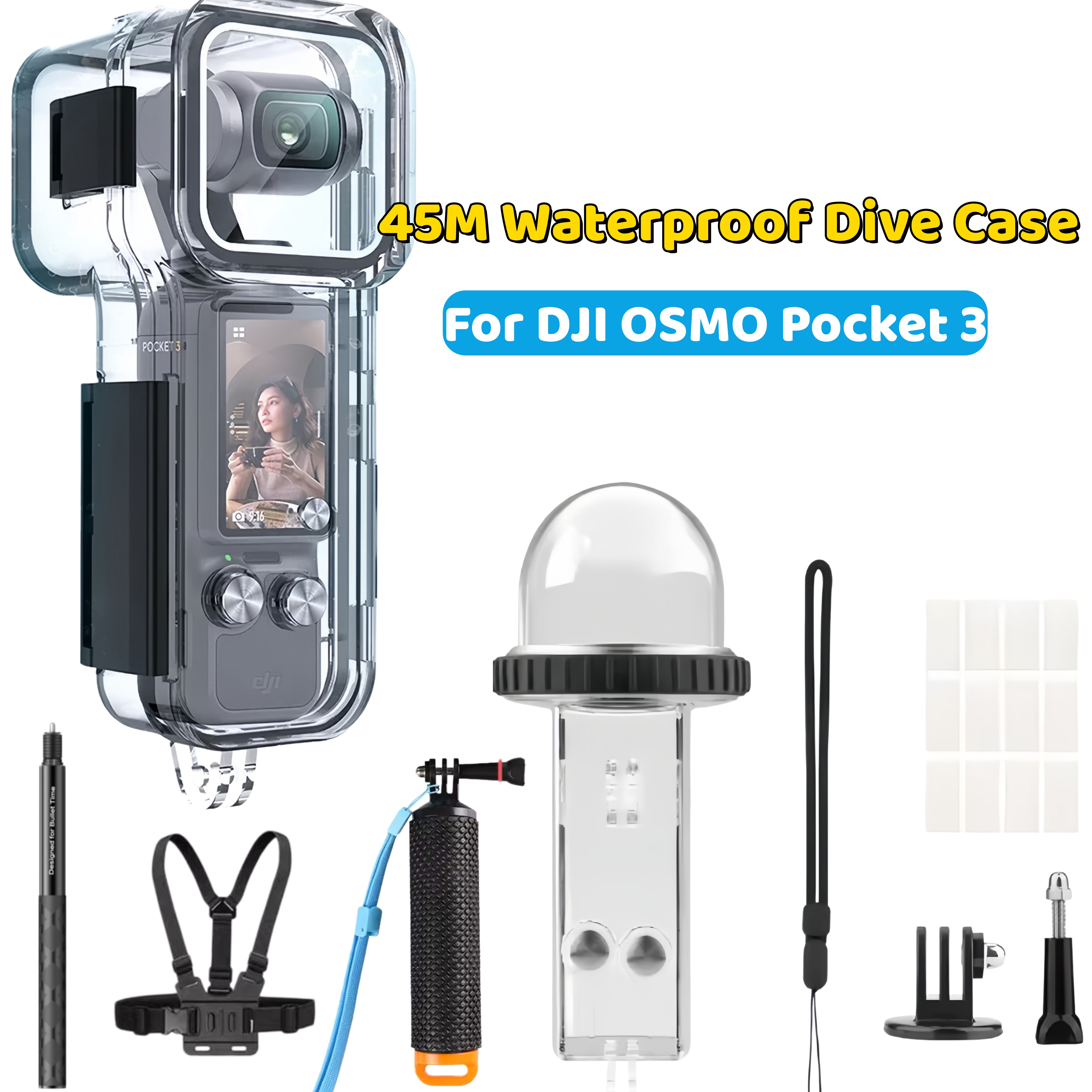 For DJI OSMO Pocket 3 Waterpro - Fishing Boat Cover 评论和价格
