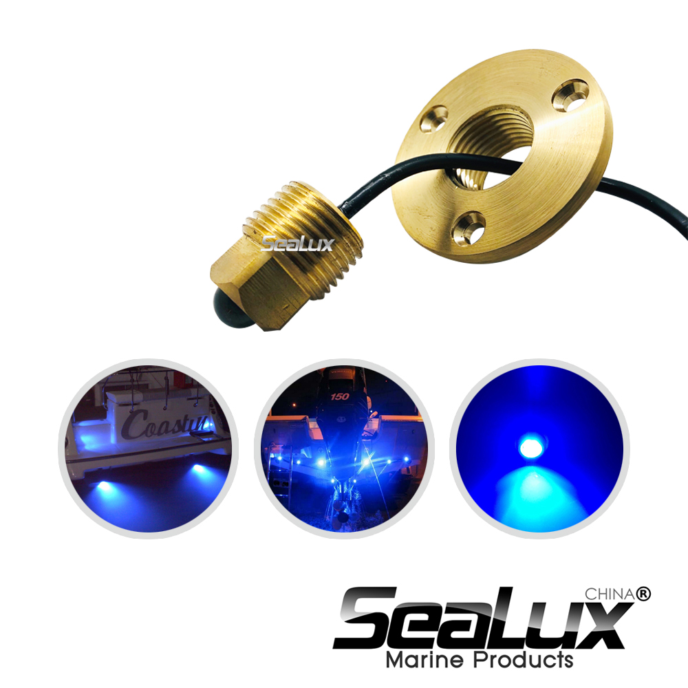 Sealux Brass drain plug LED li - Fishing Boat Navigation Light 评论和价格