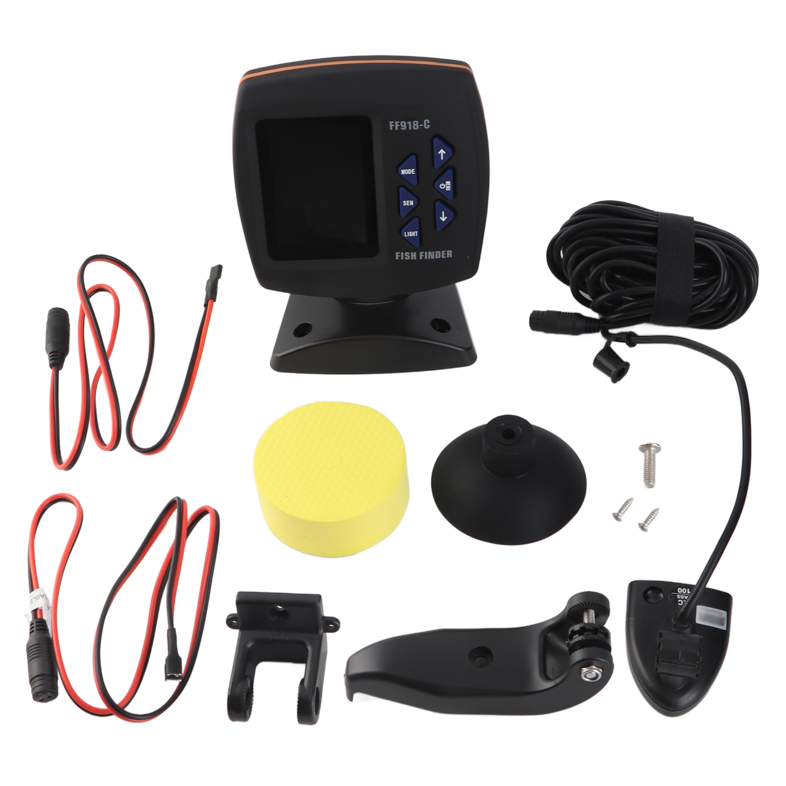 Color Screen Wired Fish Finder - Fishing Boat Depth Finder 评论和价格