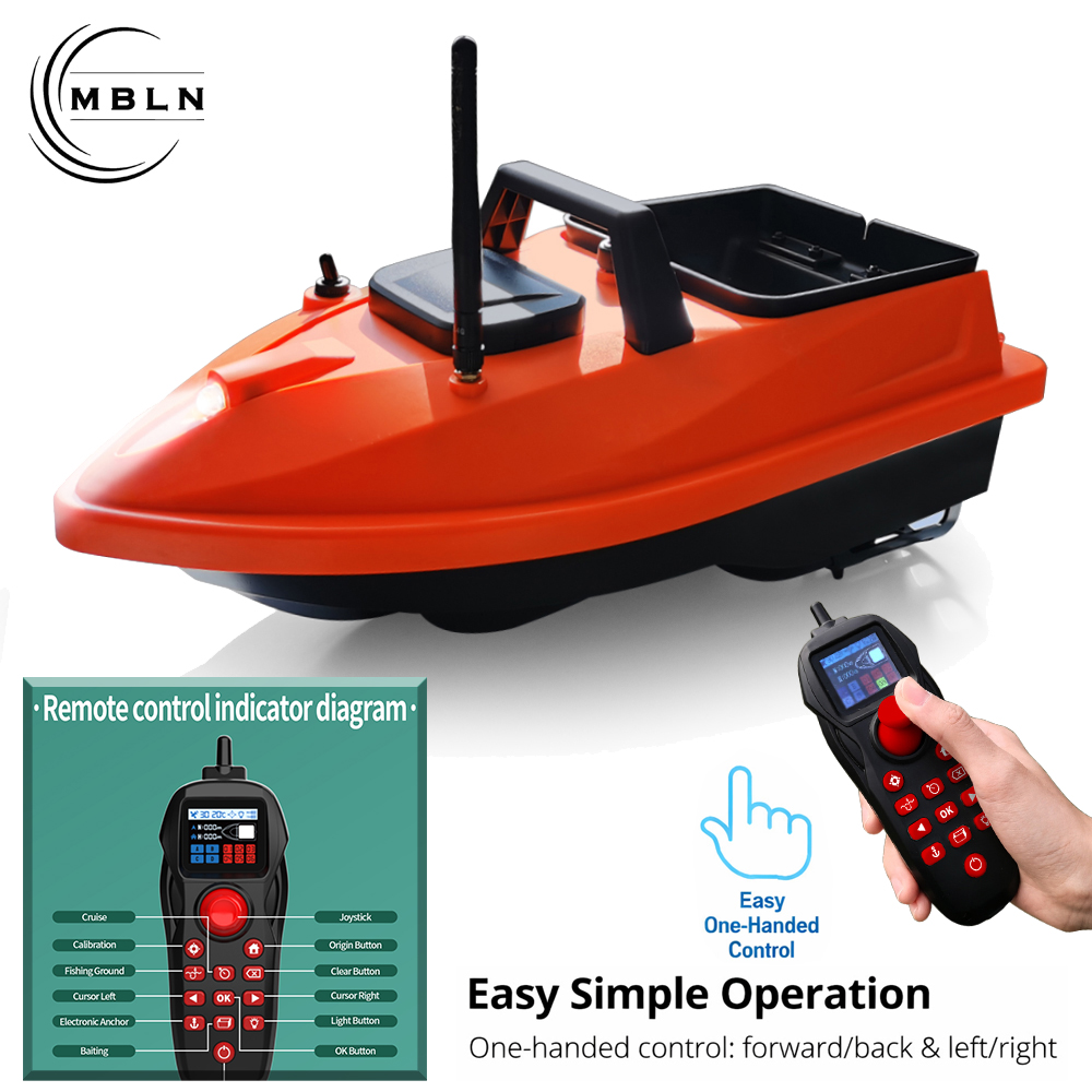 MBLN Mini GPS Bait Boat – 24 W - Fishing Boat Gps 评论和价格