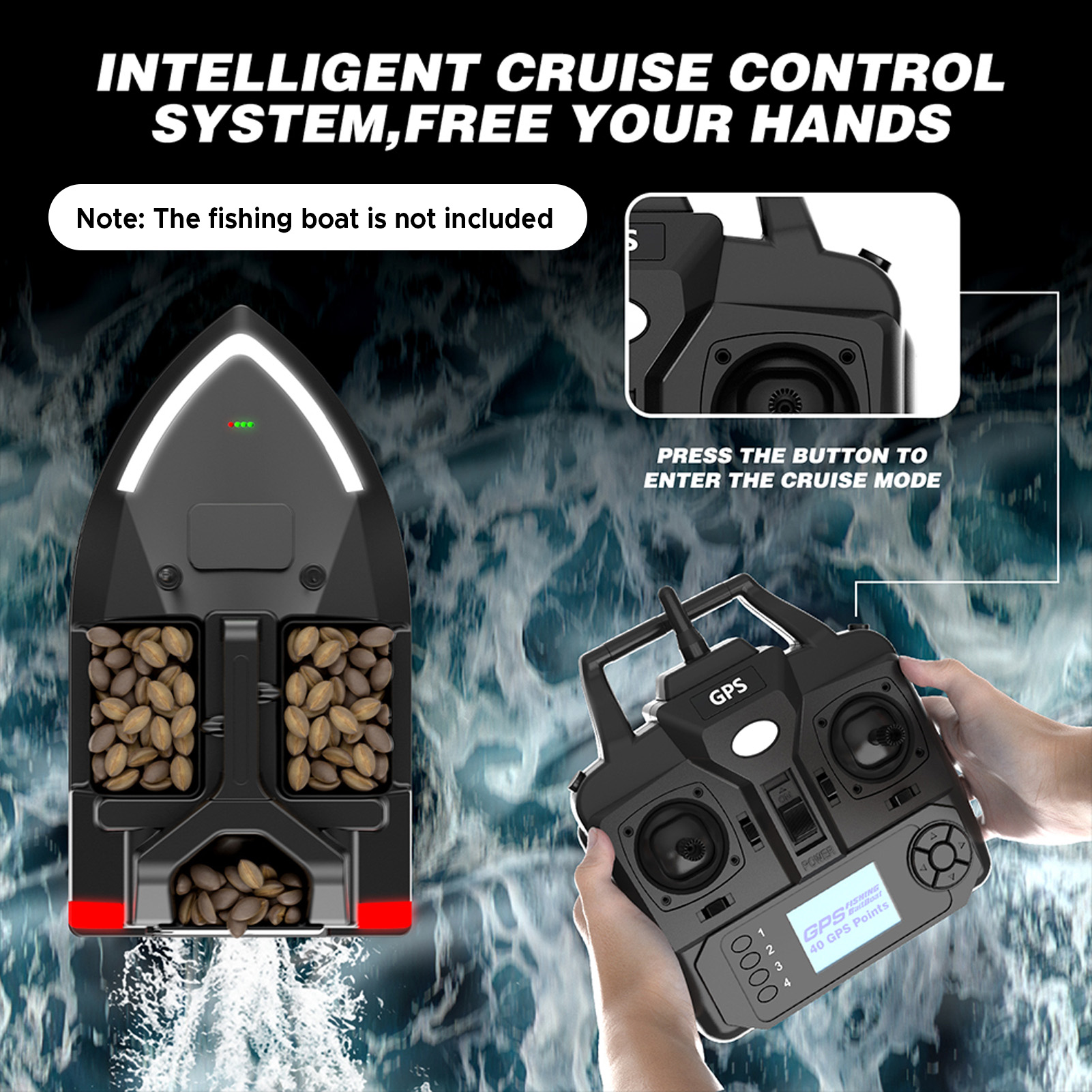 Remote Control for V020 GPS Fi - Fishing Boat Gps 评论和价格