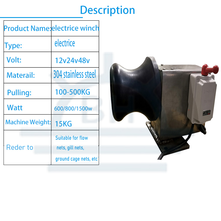 22V/380V electric anchor 500KG - Fishing Boat Anchor Winch 评论和价格
