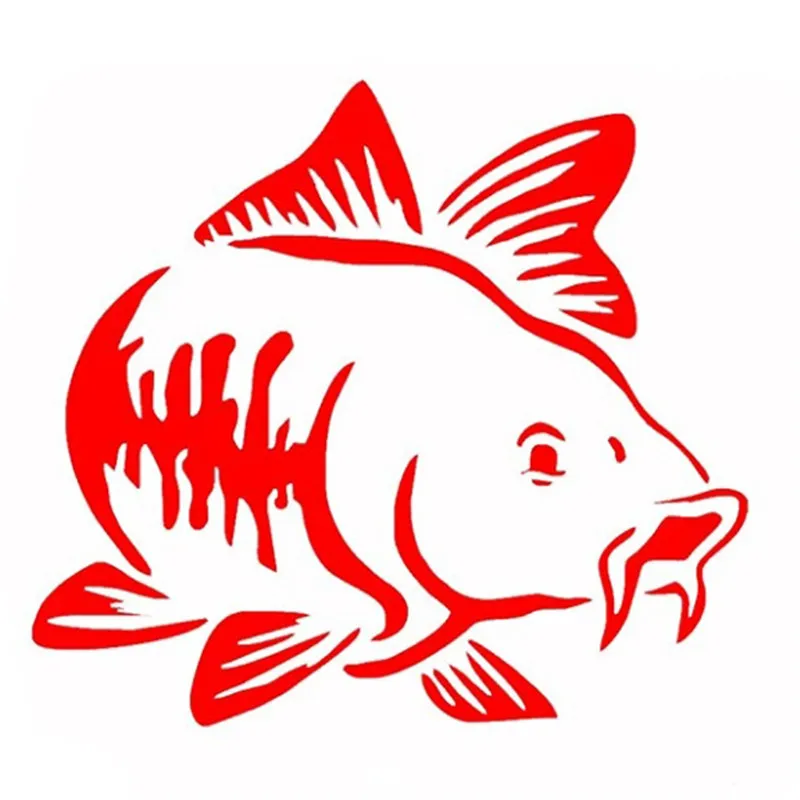 Car Sticker Cartoon Carp Fishi - Fishing Boat Oar 评论和价格