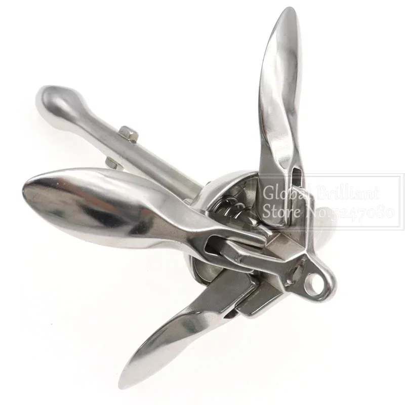 3.2KG/4KG Boat Stainless Steel - Fishing Boat Anchor 评论和价格