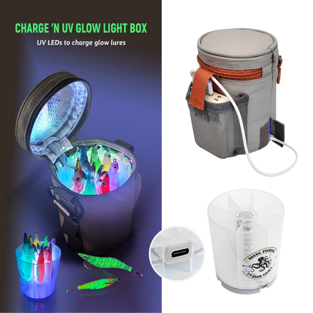 New UV Squid Jig Fill Light LE - Fishing Boat Navigation Light 评论和价格