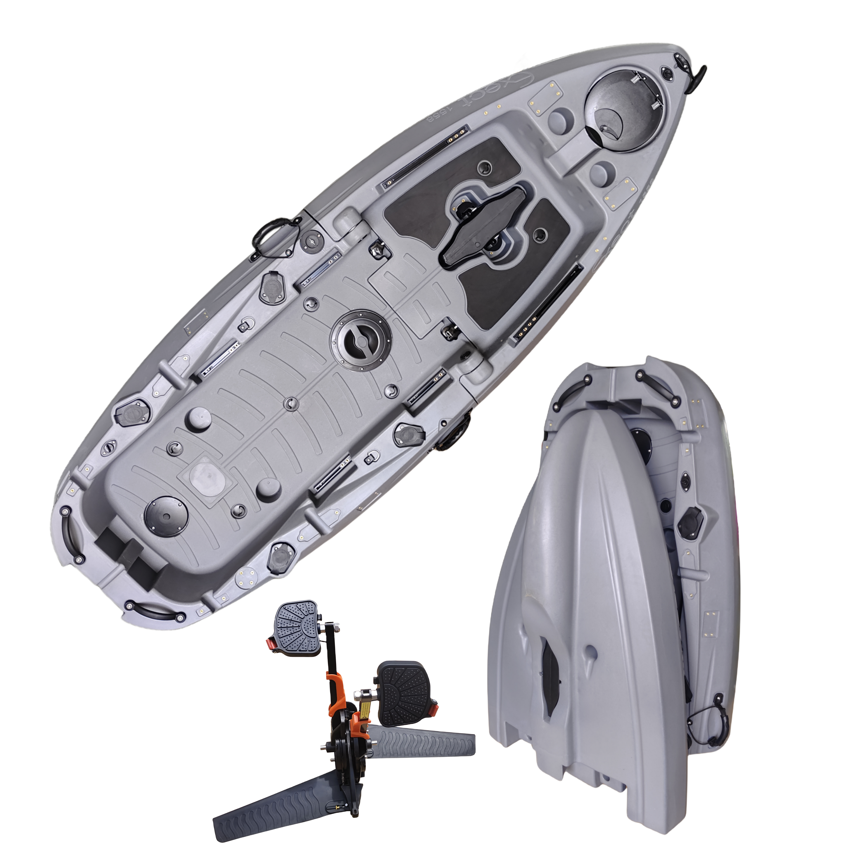Plastic Kayak Pedal Kayak Fish - Fishing Boat Aluminum 评论和价格