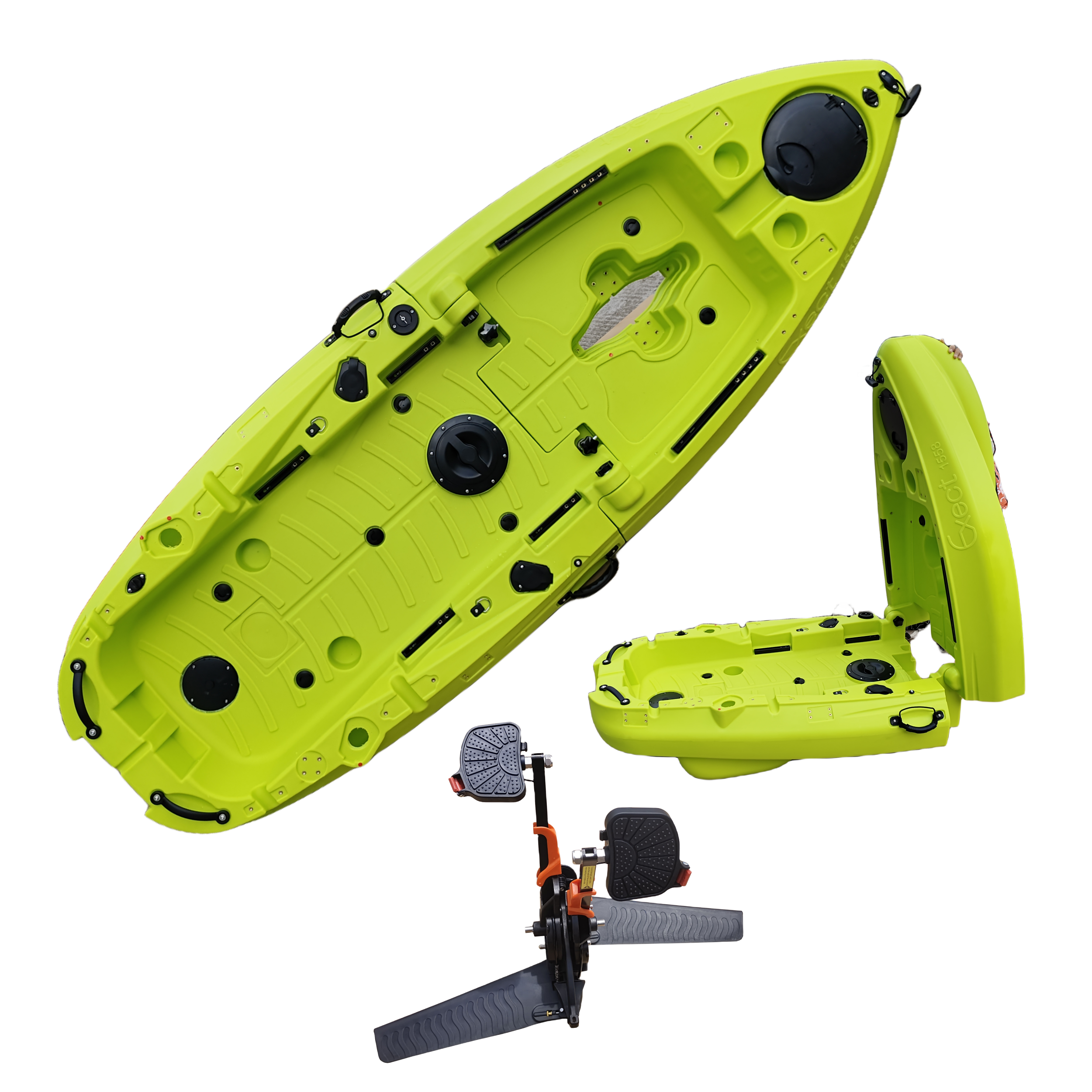 Plastic Kayak Pedal Kayak Fish - Fishing Boat Aluminum 评论和价格