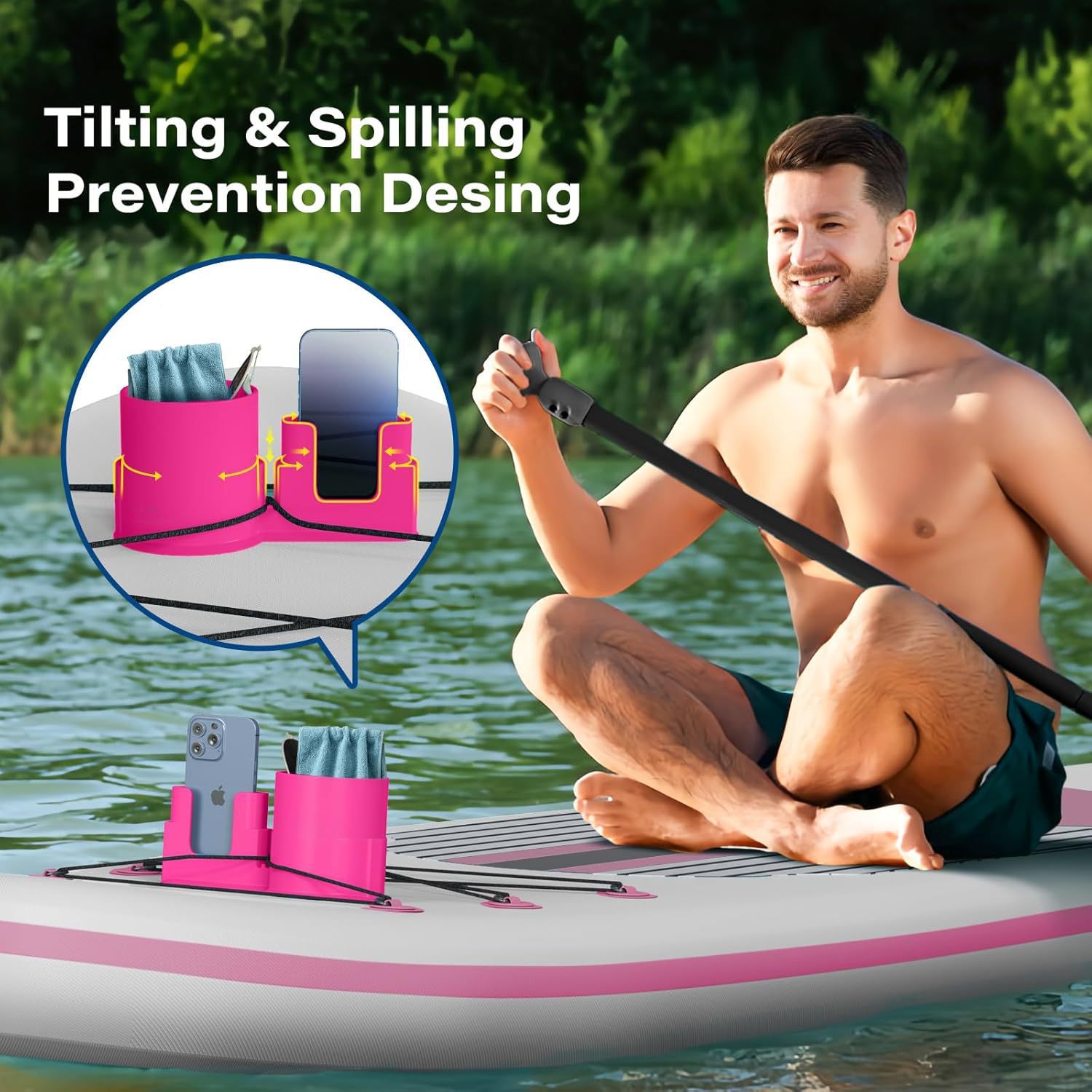 Kayak Drink Holder Surfboard K - Fishing Boat Anchor 评论和价格