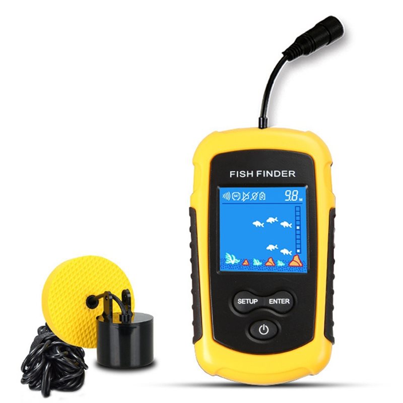 ABUE-Kayak Portable Fish Depth - Fishing Boat Depth Finder 评论和价格