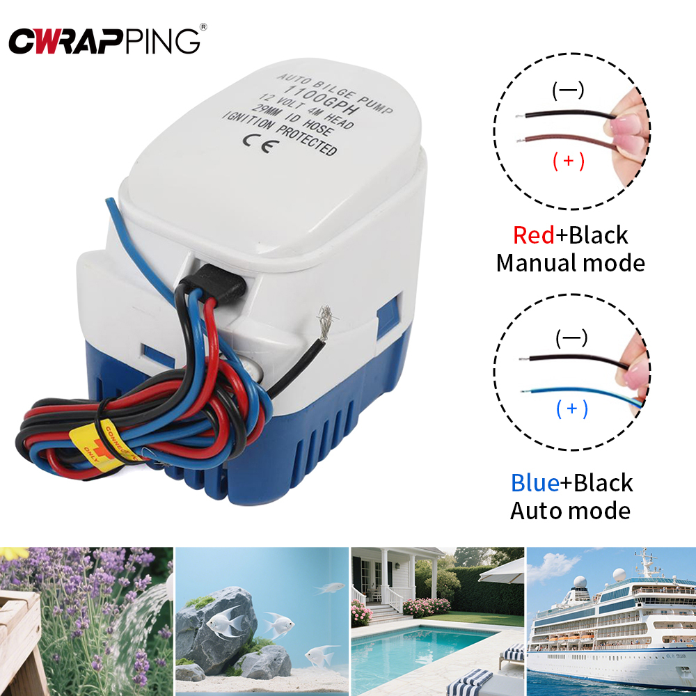 Car RV Bilge Pump for Boats Ac - Fishing Boat Bilge Pump 评论和价格