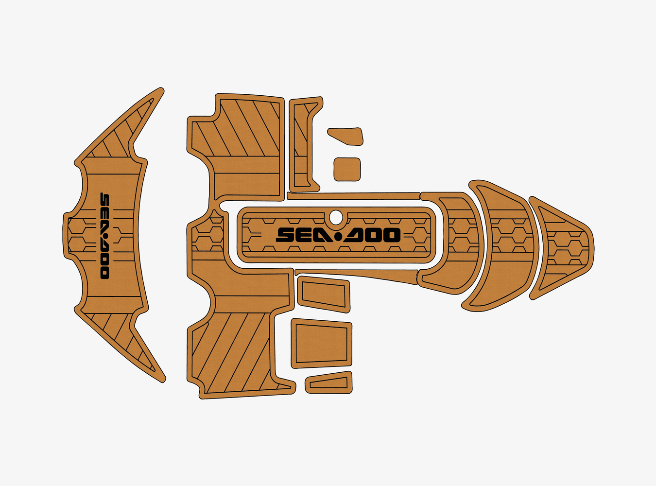 2007-2012 Sea Doo 150  Speedst - Fishing Boat Fiberglass 评论和价格