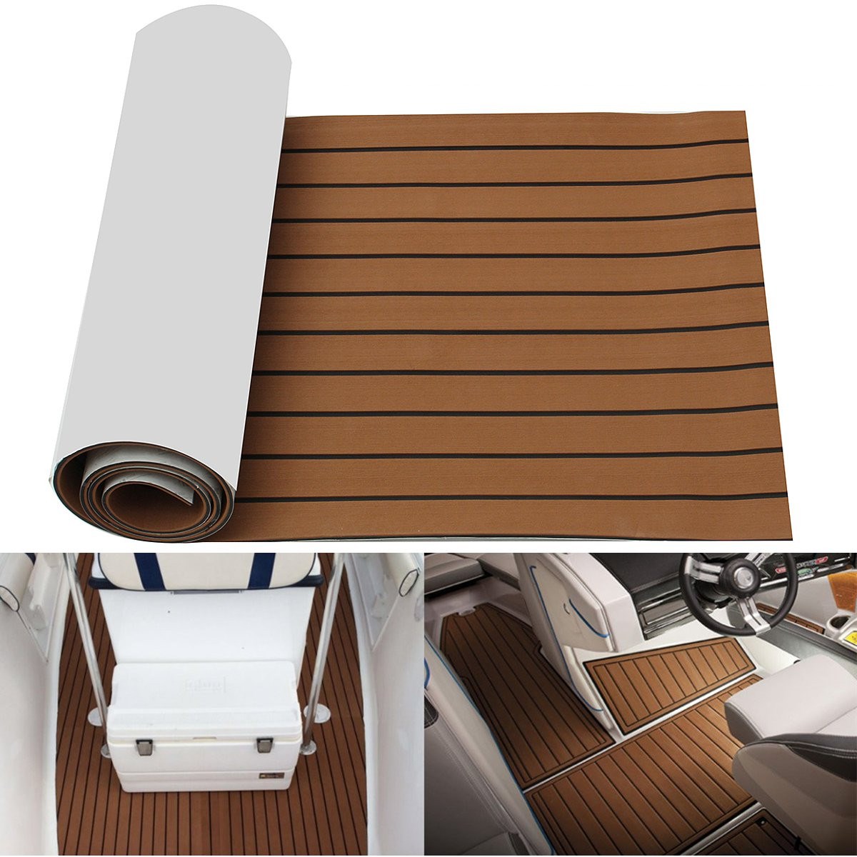 2400X600x6mm Self-Adhesive EVA - Fishing Boat Fiberglass 评论和价格