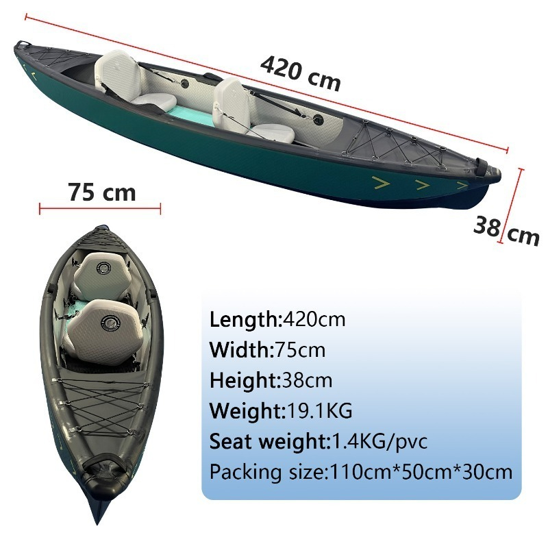 New Design 4.2m Portable Infla - Fishing Boat Inflatable 评论和价格
