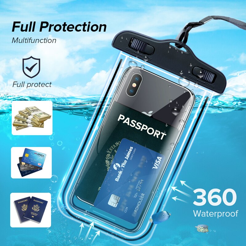 IP68 Universal Waterproof Phon - Fishing Boat Cover 评论和价格