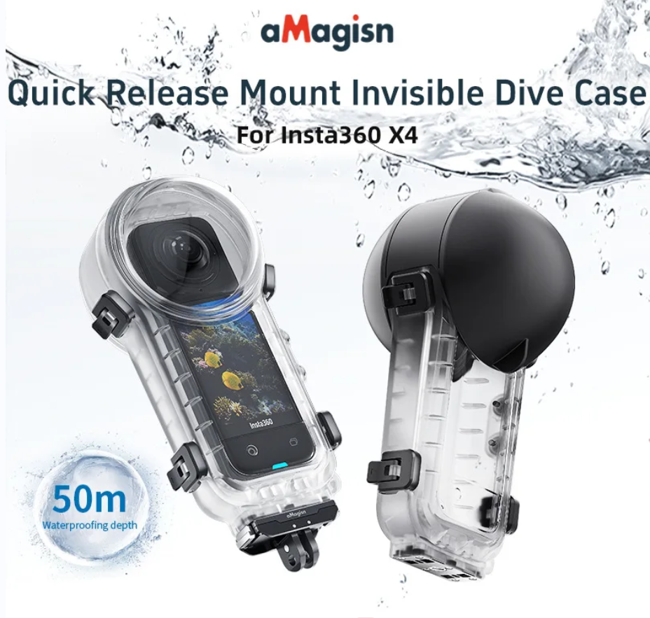 aMagisn For Insta360 X4 50M In - Fishing Boat Cover 评论和价格