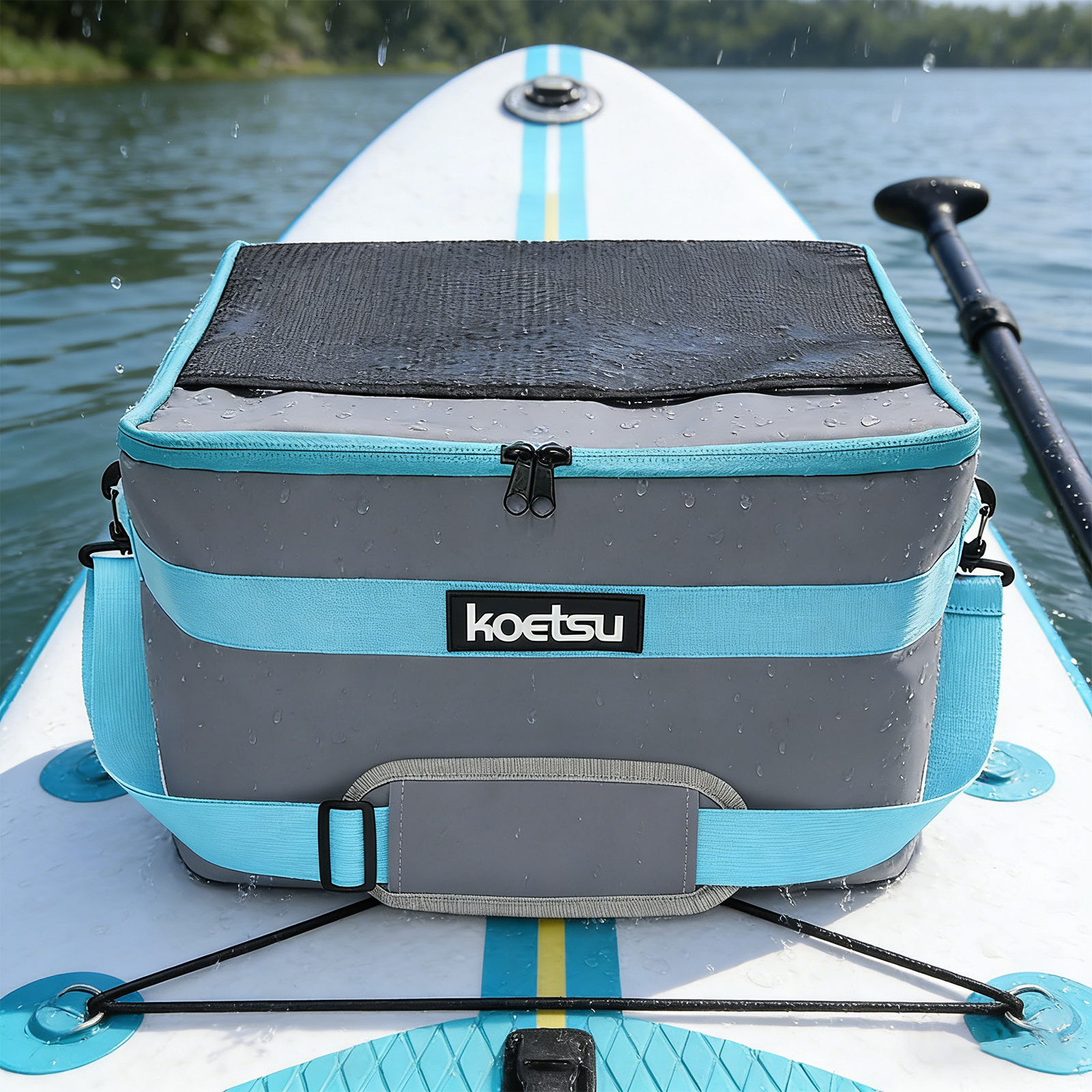 Insulated Paddleboard Cooler w - Fishing Boat Paddle 评论和价格
