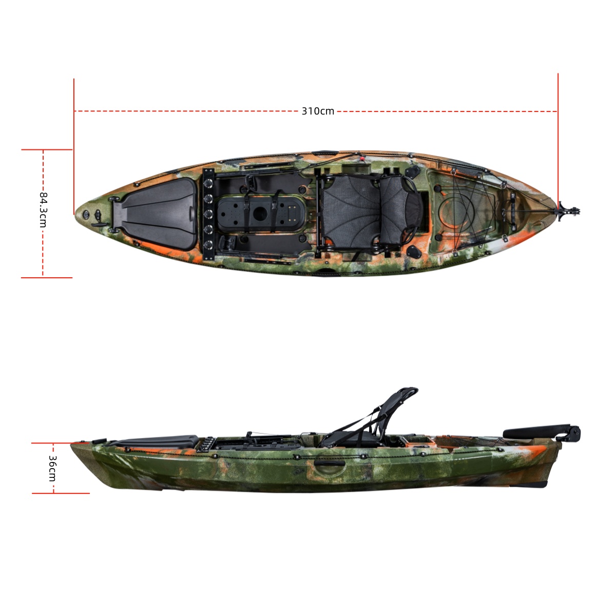 LSF First-class Single Fishing - Fishing Boat Oar 评论和价格