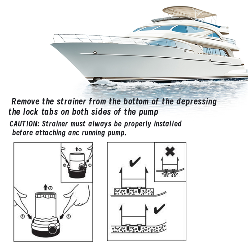 2000GPH Marine Water Bilge Pum - Fishing Boat Bilge Pump 评论和价格