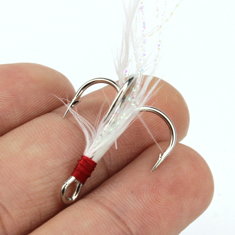 5pcs 4#6#Tied hair three ancho - Fishing Boat Anchor 评论和价格
