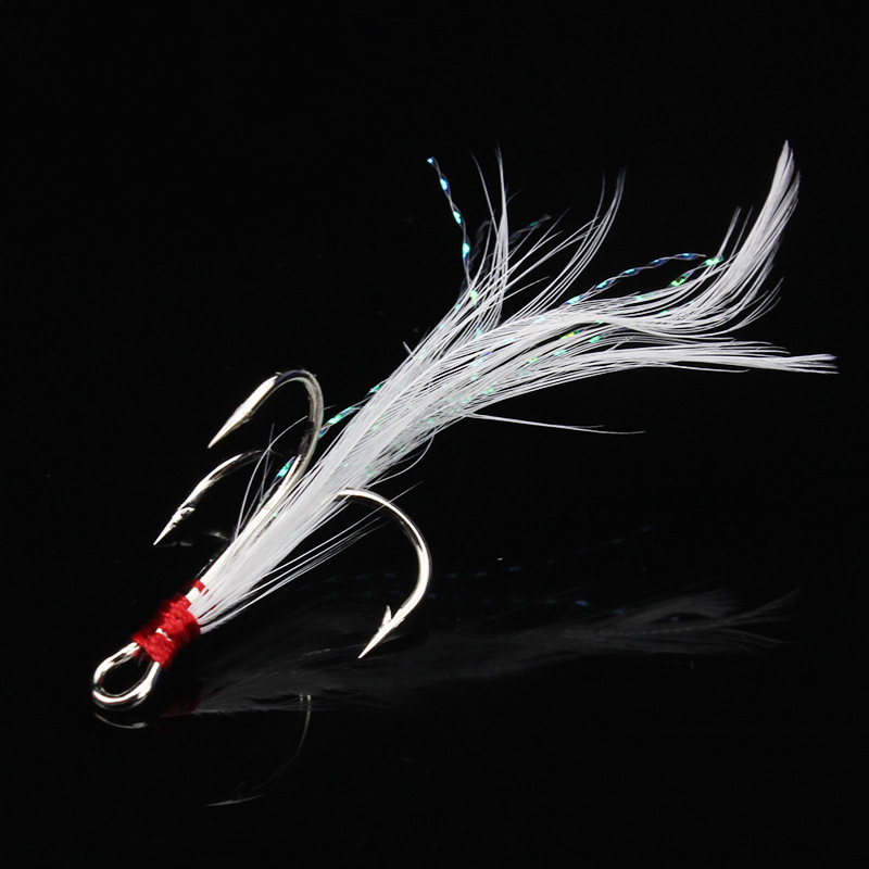 5pcs 4#6#Tied hair three ancho - Fishing Boat Anchor 评论和价格