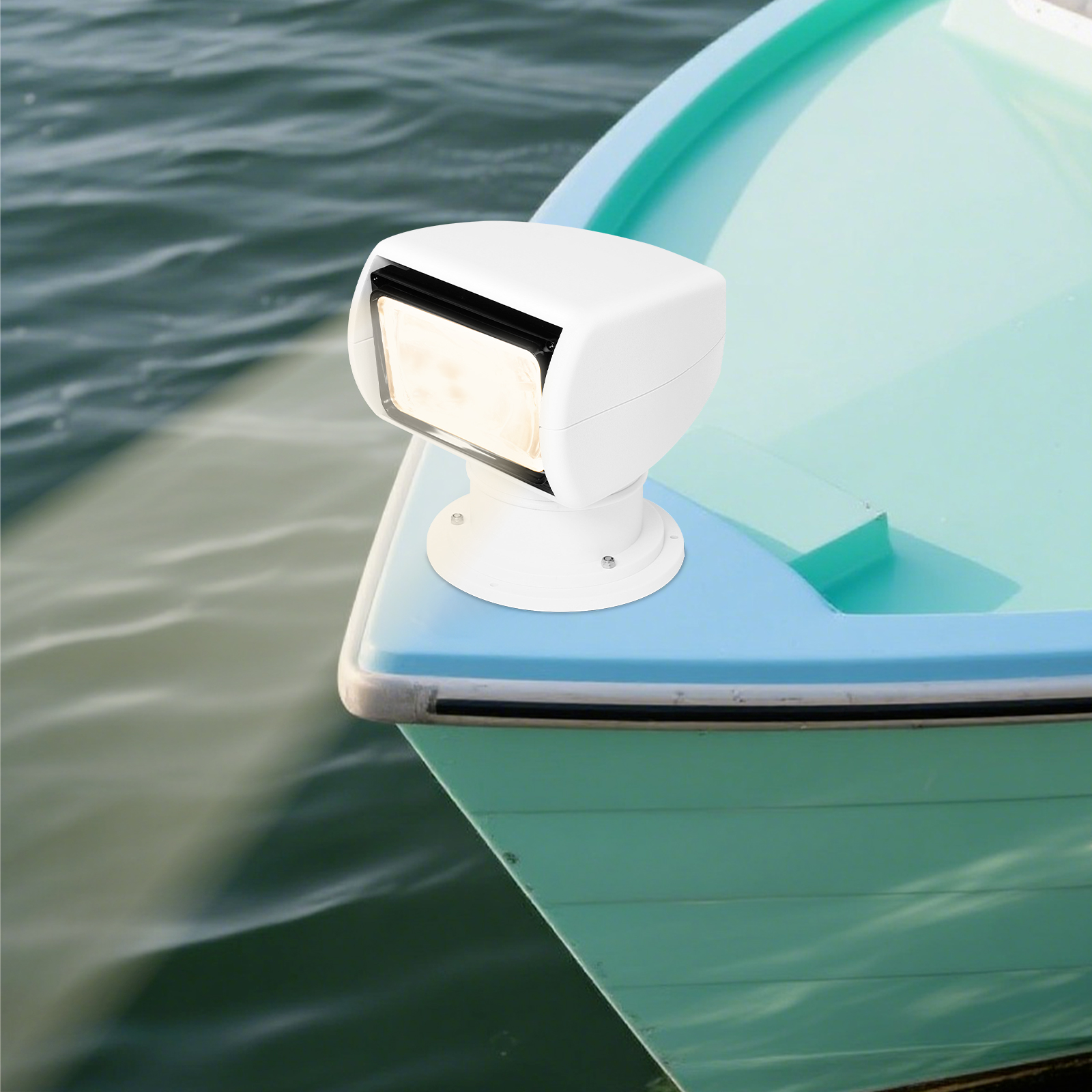 12V 100W Marine Spotlight Boat - Fishing Boat Navigation Light 评论和价格