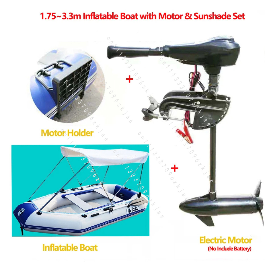 1.75~3.3m Inflatable Boat with - Fishing Boat Trailer 评论和价格