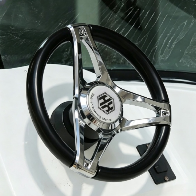 Marine Steering Wheel With Ass - Fishing Boat Steering Wheel 评论和价格