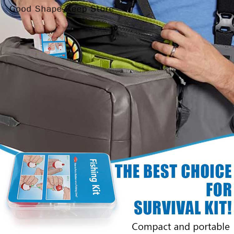 24Pcs Emergency Fishing Kit Po - Fishing Boat Oar 评论和价格